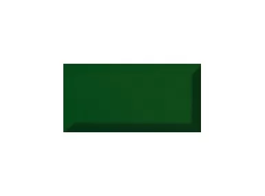 Bisel Verde Botella 10x20 - zielona płytka ścienna w stylu metro