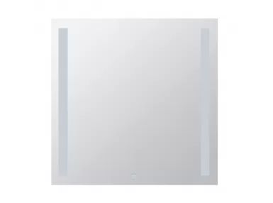 Lustro 800x800 mm z oświetleniem LED czujnikiem na dotyk - 101301127