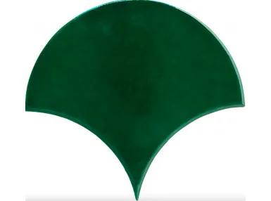 Escama Green Crackle Glossy 15,5x17 - płytka ścienna
