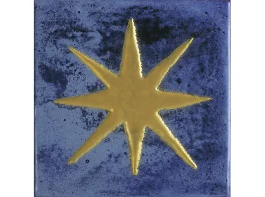 Decor Star I Misty Blue 12,4x12,4 - płytka ścienna