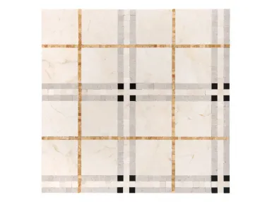 Beige Tartan 31x31 - Mozaika kamienna