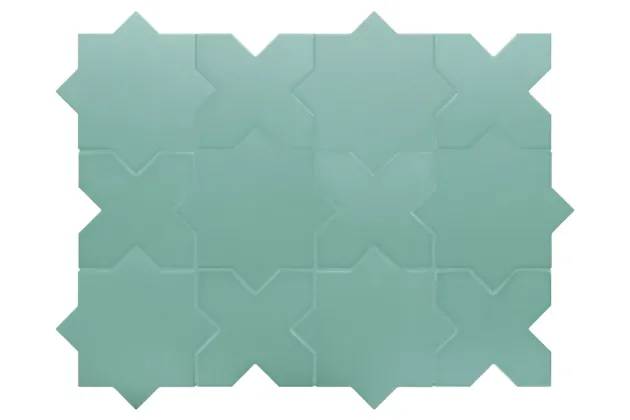 Porto Cross Jade 12x12 - Zielona płytka gresowa