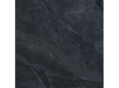 Shale Dark Nat. 80x80 SL0588 - czarna płytka gresowa