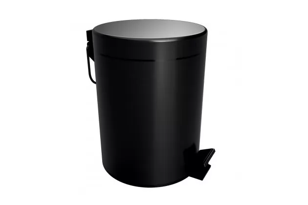 Czarny kosz na śmieci 5L Dark. 104315010